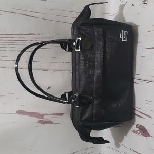Lodis new small black leather chain strap crossbody